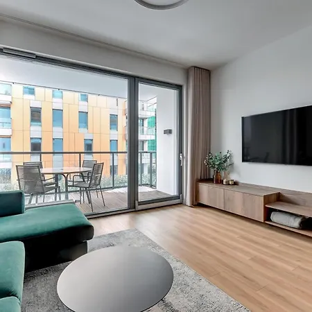 Brabank Riverside Premium & Free Parking By Downtown Apart-hotel Gdańsk