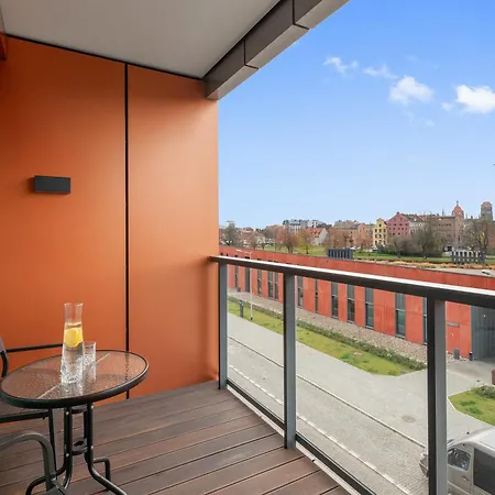 Brabank Riverside Premium & Free Parking By Downtown 4* Gdańsk