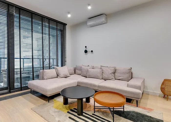 Lägenhetshotell Brabank Riverside Premium & Free Parking By Downtown