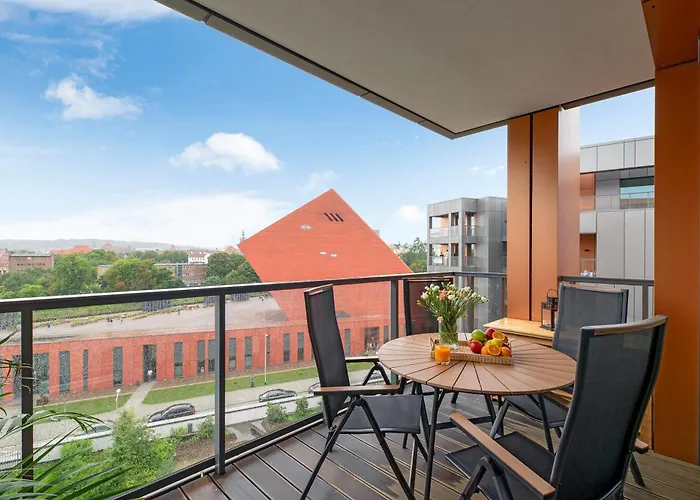 Brabank Riverside Premium & Free Parking By Downtown Aparthotel Gdansk