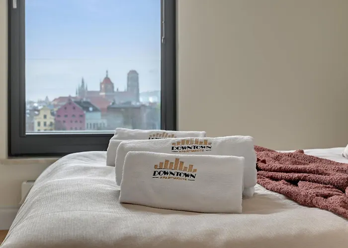 Aparthotel Brabank Riverside Premium & Free Parking By Downtown Danzig