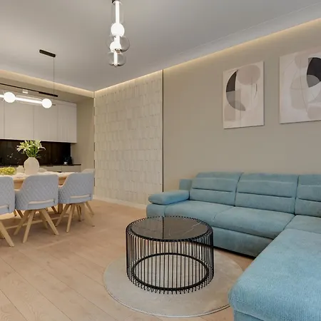 Daire Brabank Riverside Premium & Free Parking By Downtown Gdansk